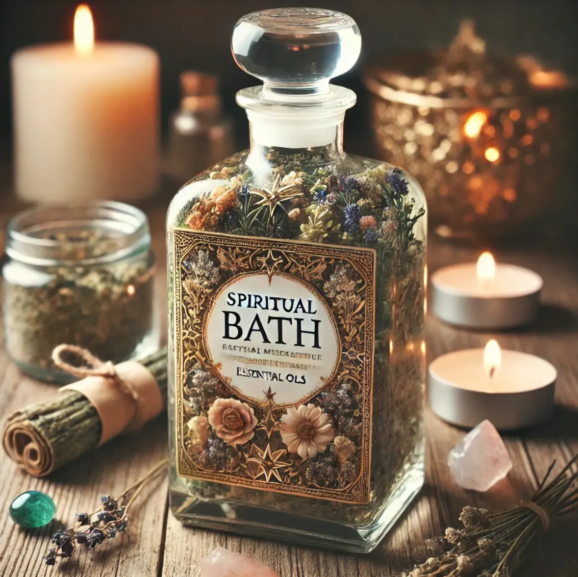 Spiritual Bath Kit – Cleanse, Manifest, & Elevate ✨ - Image 2