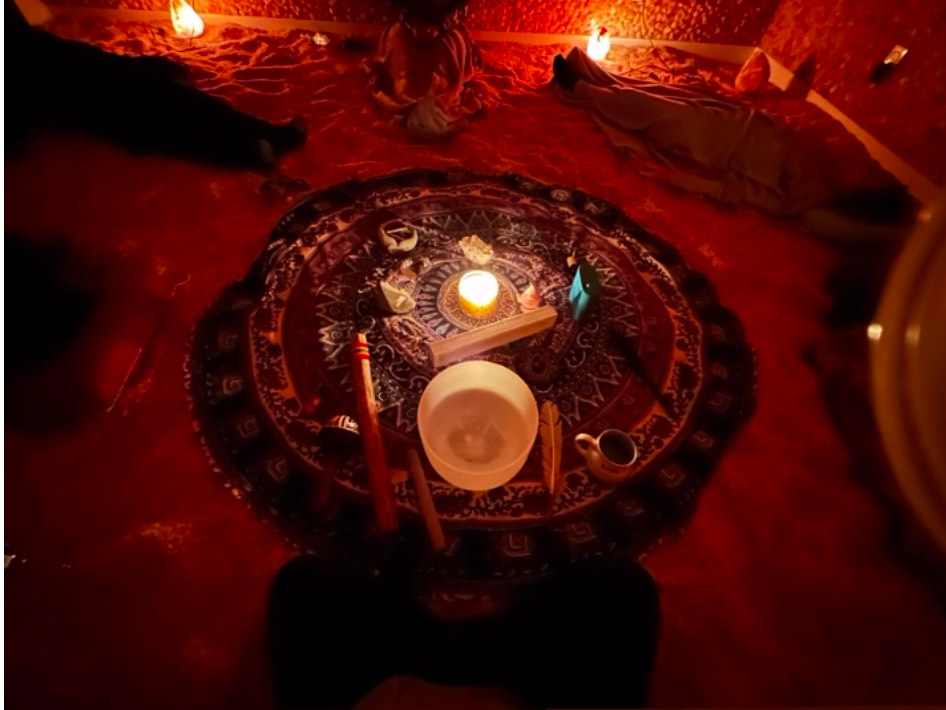 Guided Meditation & Sound Healing in the Salt Room